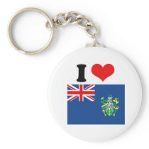 Pitcairn Islands Flag Key Chains