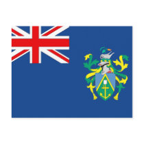 Pitcairn Islands Flag Postcards