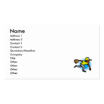 Pitcher Business Card