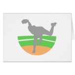 Pitcher in silhouette cards