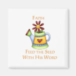 Pitcher of Faith Refrigerator Magnet
