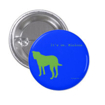 Pittie Dog Snob Button