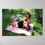 Pittie Picnic Print