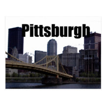 Pittsburgh PA Skyline with Pittsburgh in the Sky