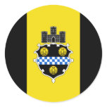 Pittsburgh, Pennsylvania, United States flag Stickers