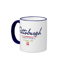 Pittsburgh Script Mug