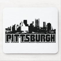 Pittsburgh Skyline Mouse Mats