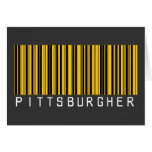 Pittsburgher Barcode Greeting Cards