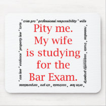 Pity me...wife mouse pads