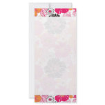 PixDezines Alegre Retro Floral, Marketing Ensemble rack cards