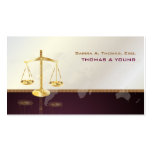 PixDezines attorney, world map Business Card Templates