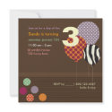 PixDezines Baloons Birthday Party invitations