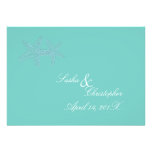 PixDezines Blue Starfish Wedding Invitations
