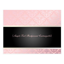 PixDezines Céline Damask, Marketing Postcard