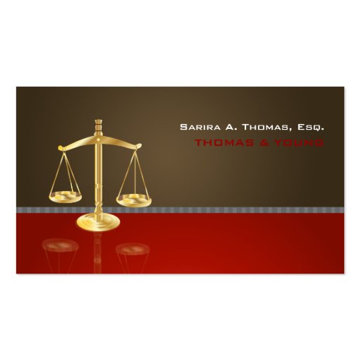 PixDezines Chic attorney.. Business Card Template