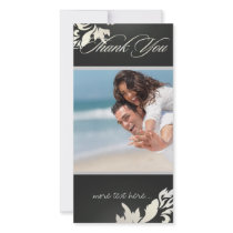 PixDezines Damask 12 Photo Thank You