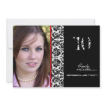 PixDezines Desiree Damask, 2011 Graduation Invites invitations