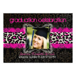 PixDezines diy 2012 graduation/cheetah 5x7 Announcements