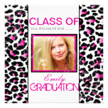 PixDezines diy 2012 graduation, cheetah Personalized Invitations