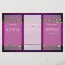 PixDezines harlequin+leopard Custom Flyer