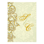 PixDezines Ornamental Gilded Gold Swirls Announcement