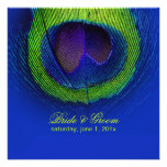 PixDezines Peacock Eye/cobalt/diy invitations