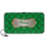 PixDezines Princess+tufted panel Portable Speaker