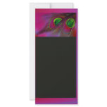 PixDezines Psychedelic Peacock, Customise It! rack cards