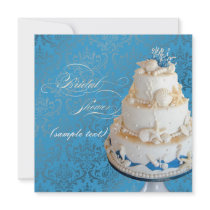 PixDezines Seashells Cake/Bridal Shower