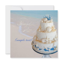 PixDezines Seashells Cake/Bridal Shower