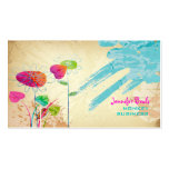 PixDezines Vintage Grunge Floral ♥♥♥♥ Business Card Template