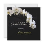 PixDezines White Orchid / Bridal/Wedding invitations