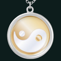 PixDezines Yin Yang, Gold Tone necklaces