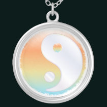 PixDezines Yin Yang, Sunset at the Beach necklaces
