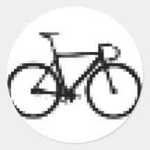 Pixed Gear Round Sticker