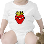 Pixel Art Cute Strawberry T-shirt