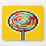 Pixel Art Lollipop Candy Mousepad