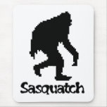 Pixel Art Sasquatch mousepads