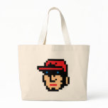 Pixel Baseball Player bags