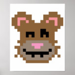 Pixel Bear posters