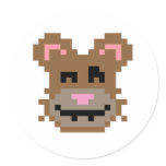 Pixel Bear stickers