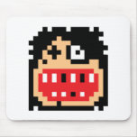Pixel Beat Up Hockey Player mousepads