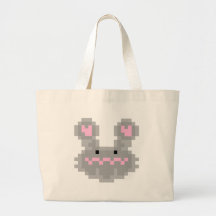 Pixel Bunny Rabbit Bag