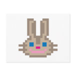 Pixel Bunny Rabbit II postcards