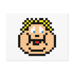 Pixel Fat Kid postcards