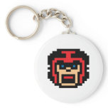 Pixel Football Player keychains