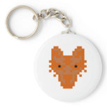 Pixel Fox keychains