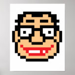 Pixel Geek Nerd posters