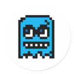Pixel Ghost stickers