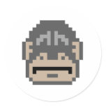 Pixel Gorilla stickers